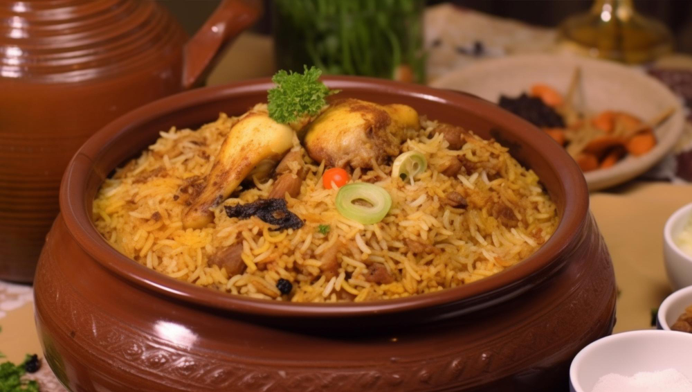 Holi Amsterdam Serving Biryani
