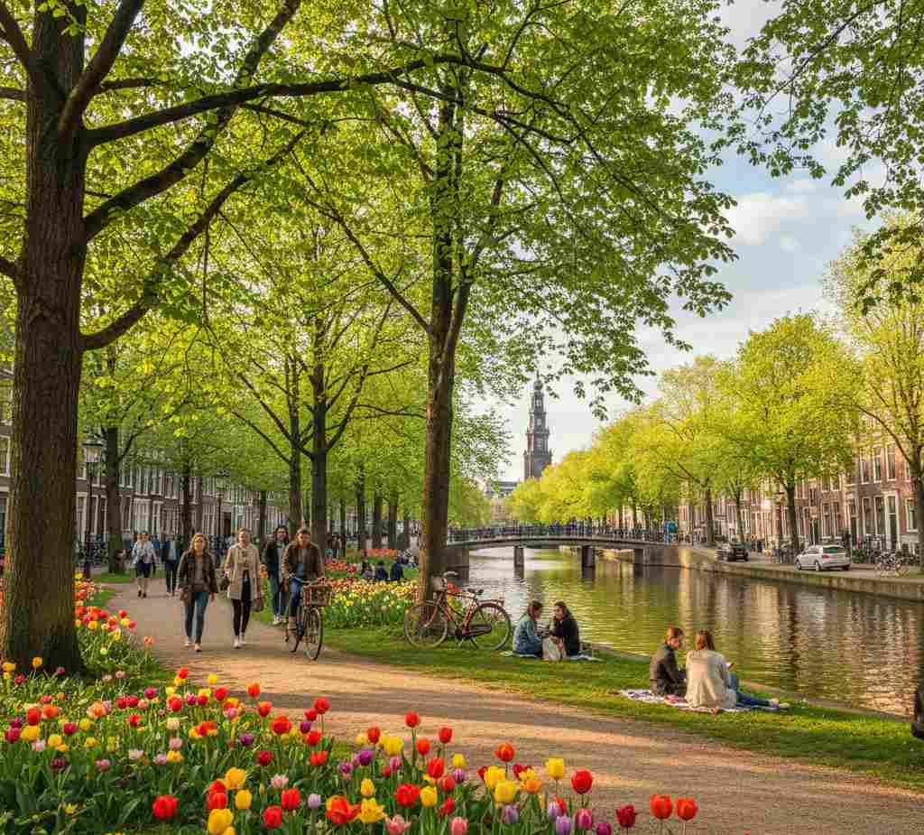 Ontdek De Prachtige Parken Van Amsterdam