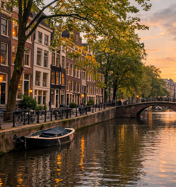 Leidsegracht Kanaal Amsterdam