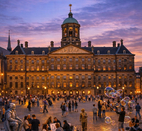 Dam Square Amsterdam City Center
