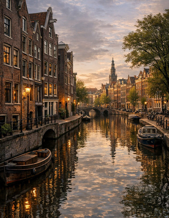 Grimburgwal Canal Amsterdam